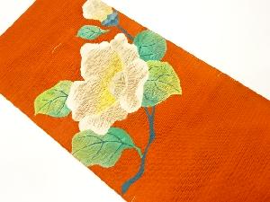 リサイクル　未使用品　絽綴れすくい織花模様織出し名古屋帯